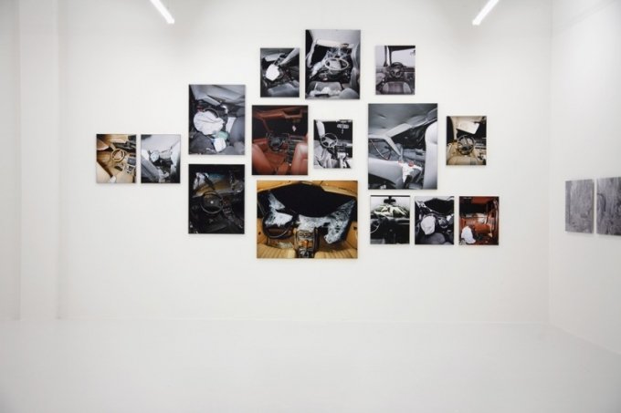 Nicolai Howalt, installationsview, Car Crash Studies/Rusland. Foto: Nicolai Howalt