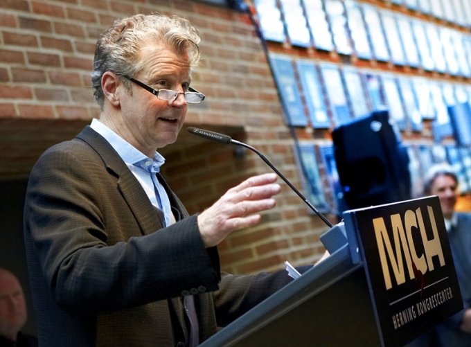 Holger Reenberg, direkt&oslash;r p&aring; kunstmuseet HEART. Museet var engageret i messen, som en del af messen nye linie. Foto: Tony Br&oslash;chner