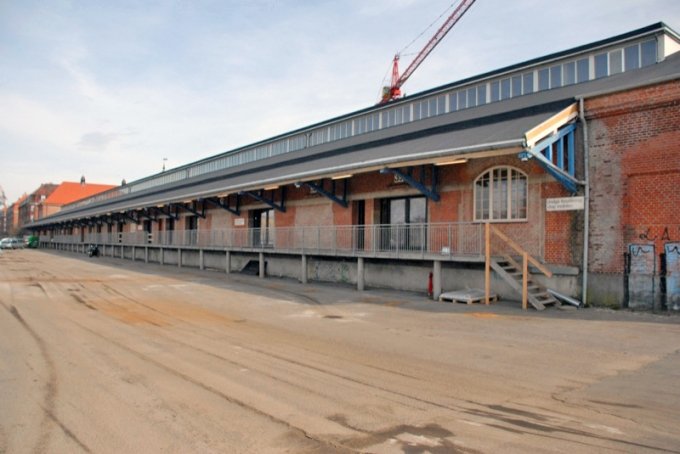 De gamle haller skal nu huse dele af det aarhusianske kulturliv. Foto: Ole Bak Jakobsen