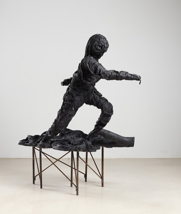 Fra udstillingen Bageri p&aring; galleriet Andersen's Contemporary, 2012. Pressefoto.