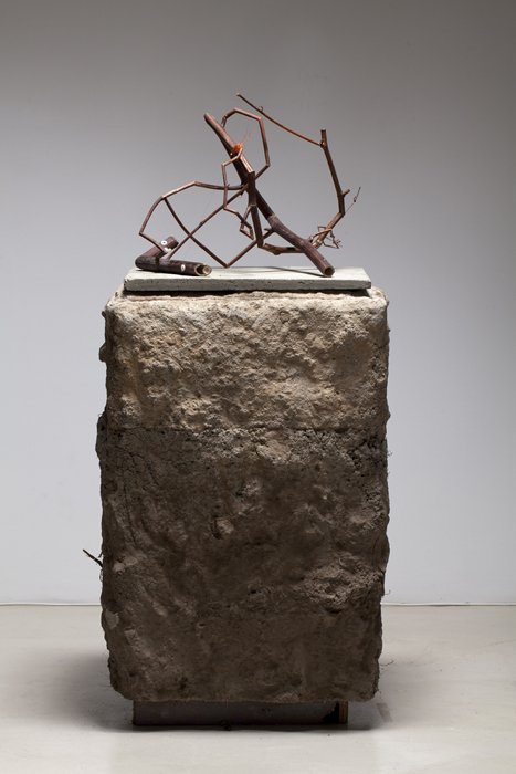 Fra udstillingen Bageri p&aring; galleriet Andersen's Contemporary, 2012. Pressefoto.