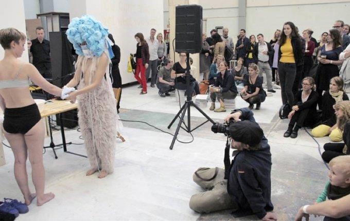 Fotoet viser The Mob: Let's Marry fra 68 Square Metres messestand. Foto: Maria Desirée Holm-Jacobsen.