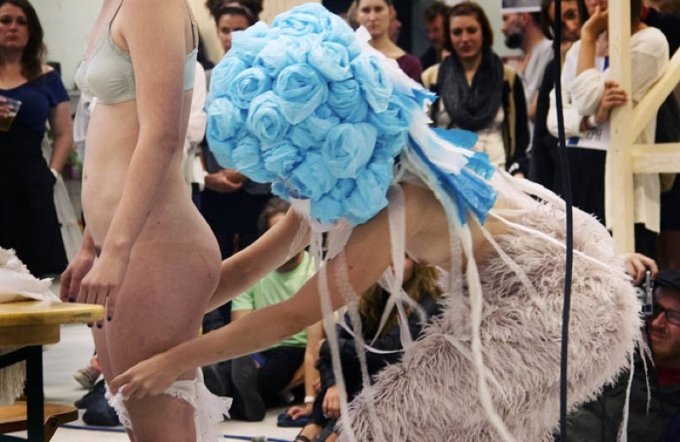 Fotoet viser The Mob: Let's Marry fra 68 Square Metres messestand. Foto: Maria Desirée Holm-Jacobsen.