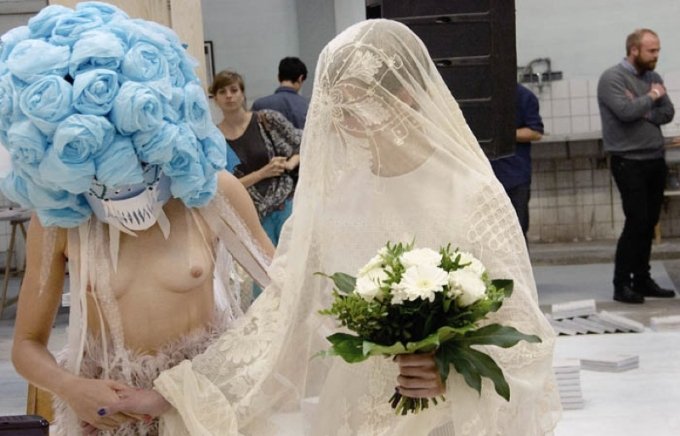 Fotoet viser The Mob: Let's Marry fra 68 Square Metres messestand. Foto: Maria Desirée Holm-Jacobsen.