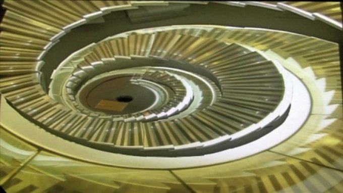 Scene for opadg&aring;ende, 2007, videoloop. Courtesy: Galleri Susanne Ottesen.