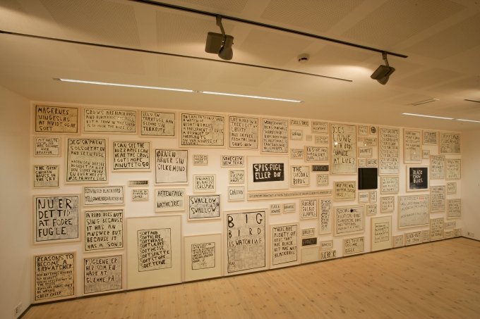 Bird is a Word, Installationview, Vendsyssel Kunstmuseum, 2009