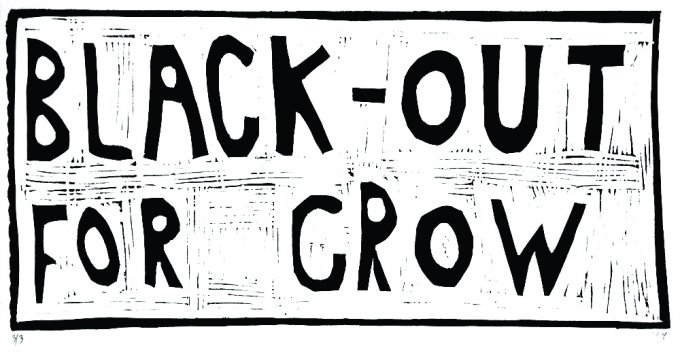 Black-out for Crow, 2008.