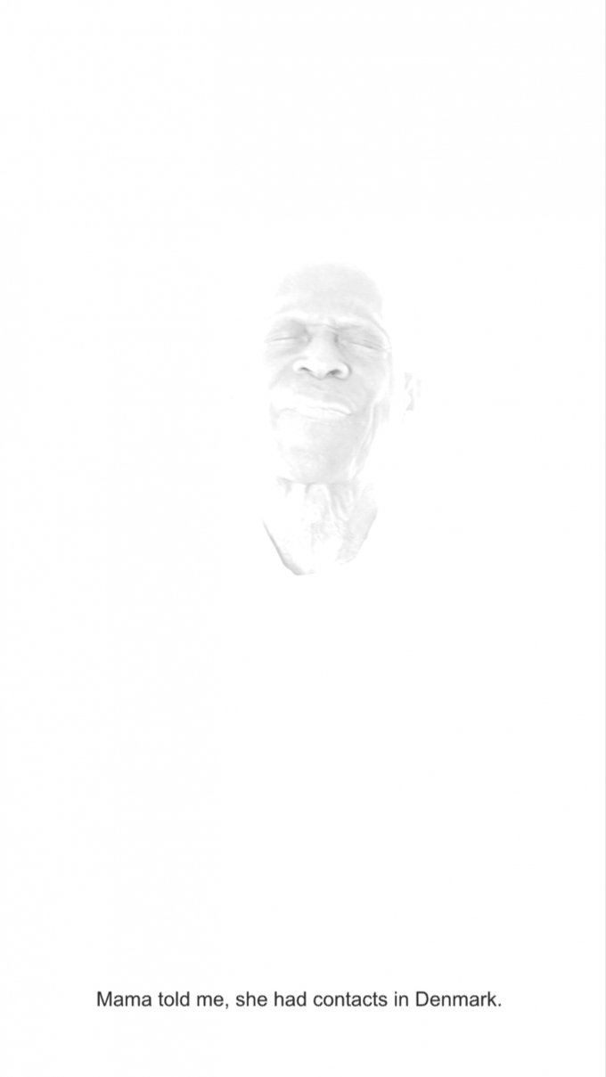 Jeannette Ehlers: Videostill fra The Invisible Empire, 2010