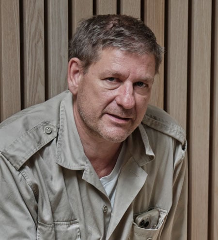 Portræt af Henrik Plenge Jakobsen. Foto: Anders Sune Berg / Den Frie Udstilling