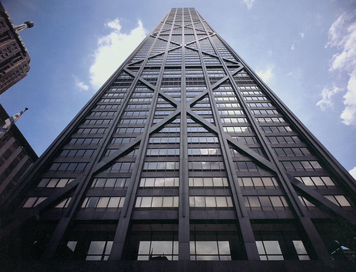 John Hancock Center. Foto: Ezra Stoller. © Esto