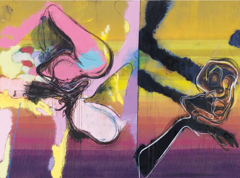 Daniel Richter: <i>Gonzo</i>, 2015. Holstebro Kunstmuseum. Courtesy Gerhard Richter. Foto: Jens Ziehe