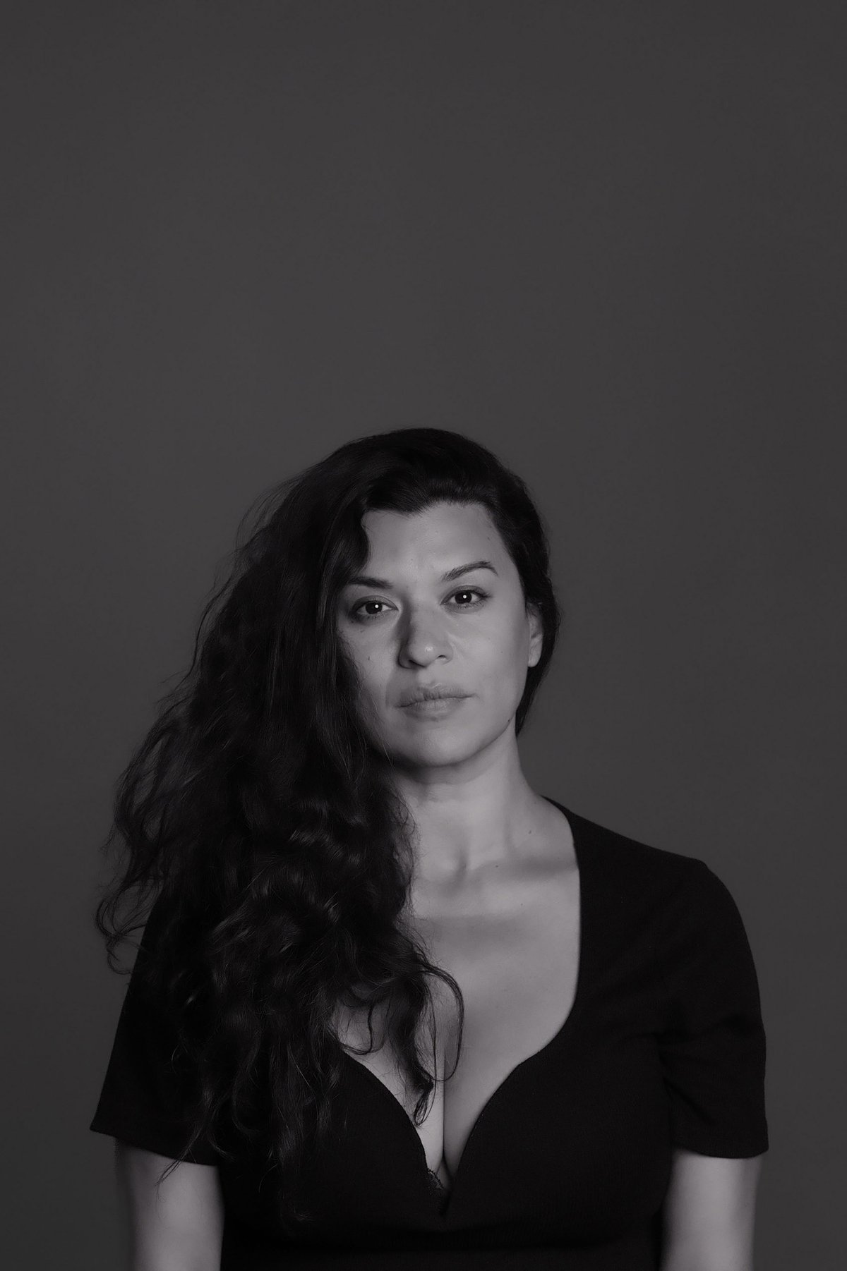 Portræt af Lina Hashim. Foto: Elisabith Victoria Friis.