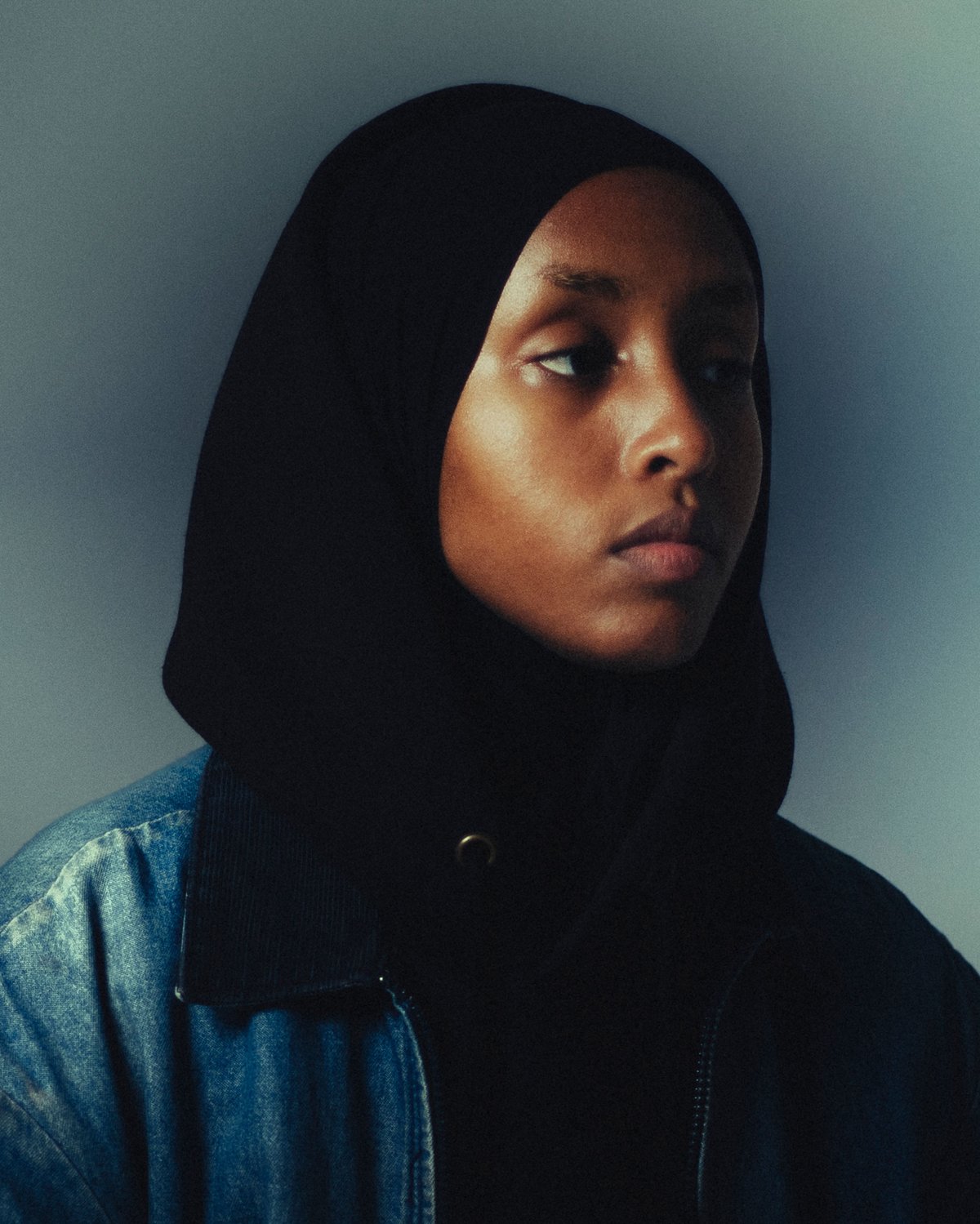 Ikram Abdulkadir. Selvportræt