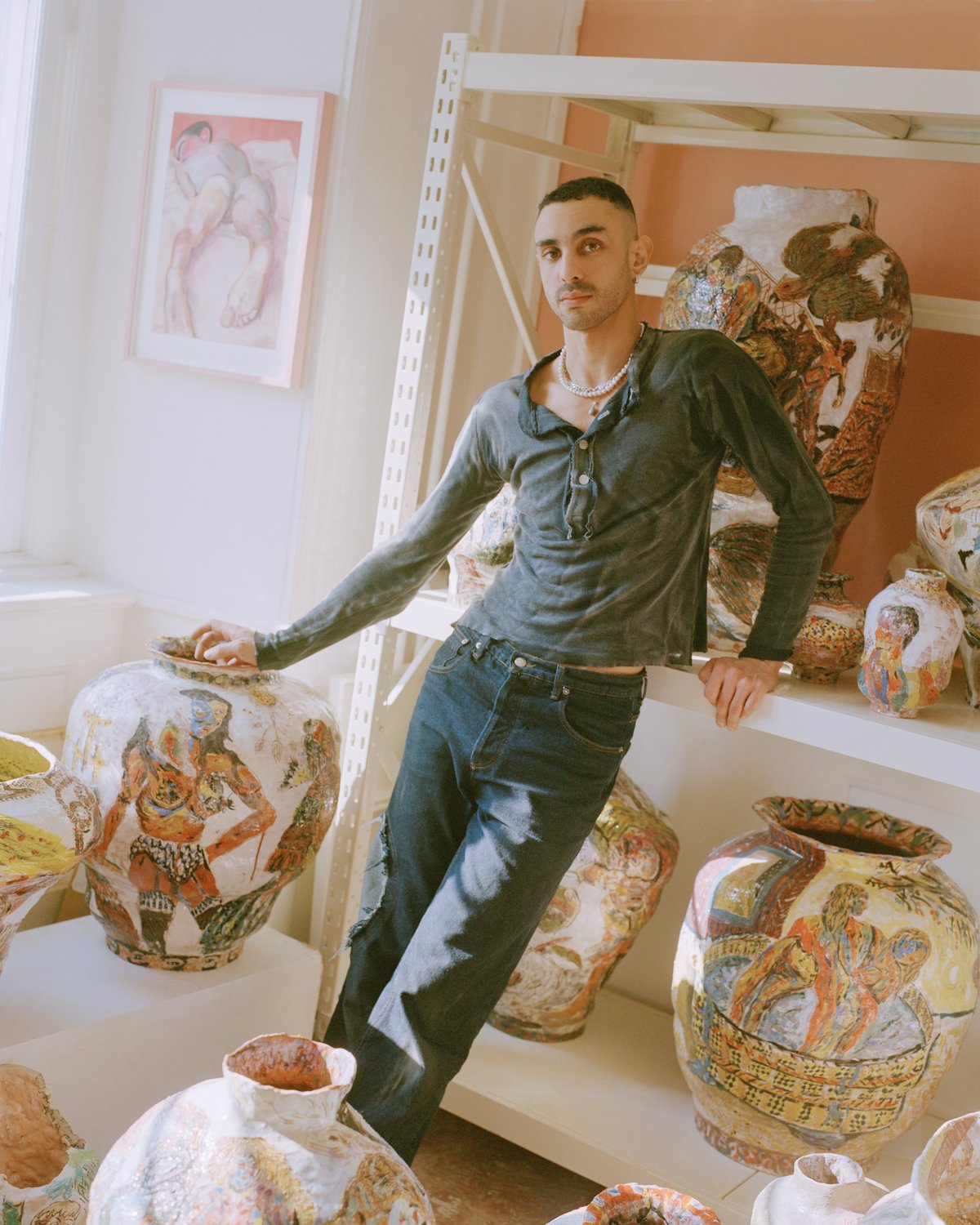 Portrætfoto af Karim Boumjimar. Foto: Johanna Hvidtved