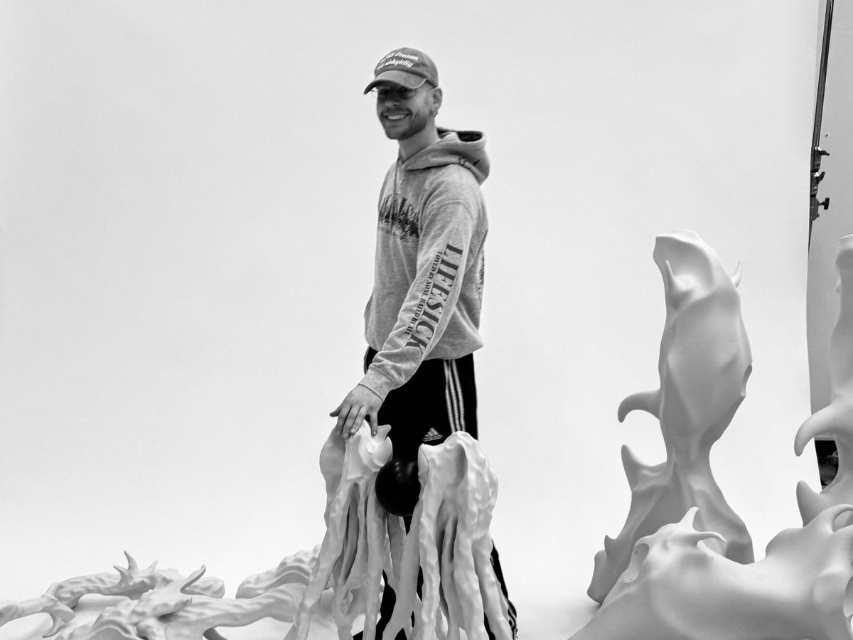 Portræt af Lasse Sylvest Lilleør. Foto: Mikael Nørgaard.