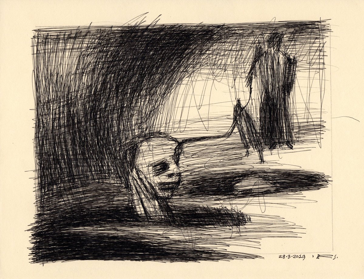 Regitze Steinbruch: <i>Fra dybet stiger billedet op</i>. Foto: Regitze Steinbruch.