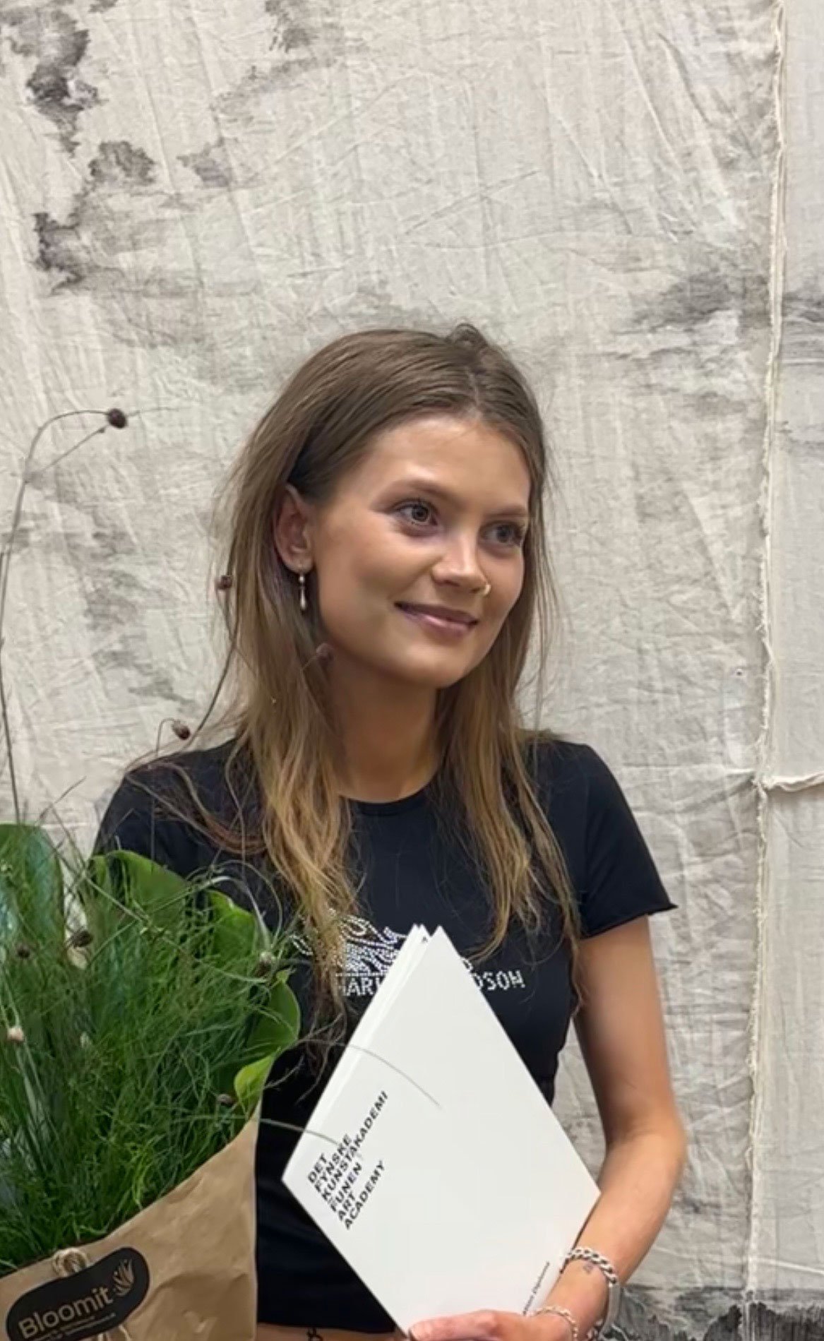 Portræt af Thora Eliza. Foto: Det Fynske Kunstakademi.