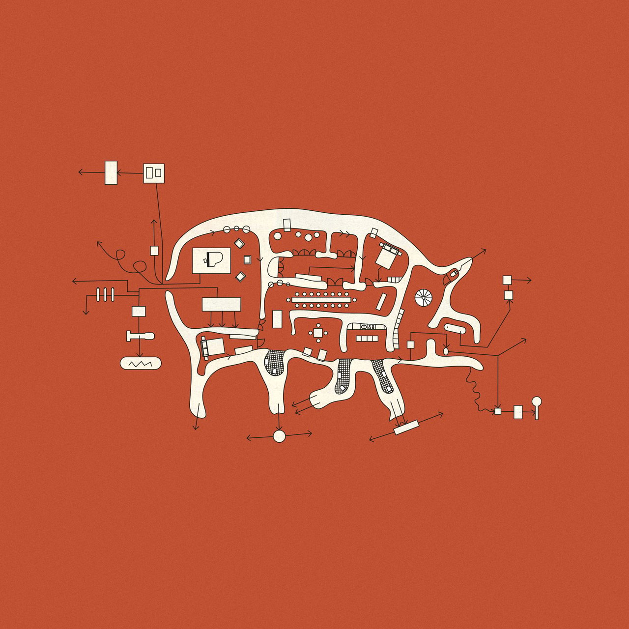 Pig Line Map MAPS – Museum of Art in Public Spaces - Art Matter - Guide - Journal ...