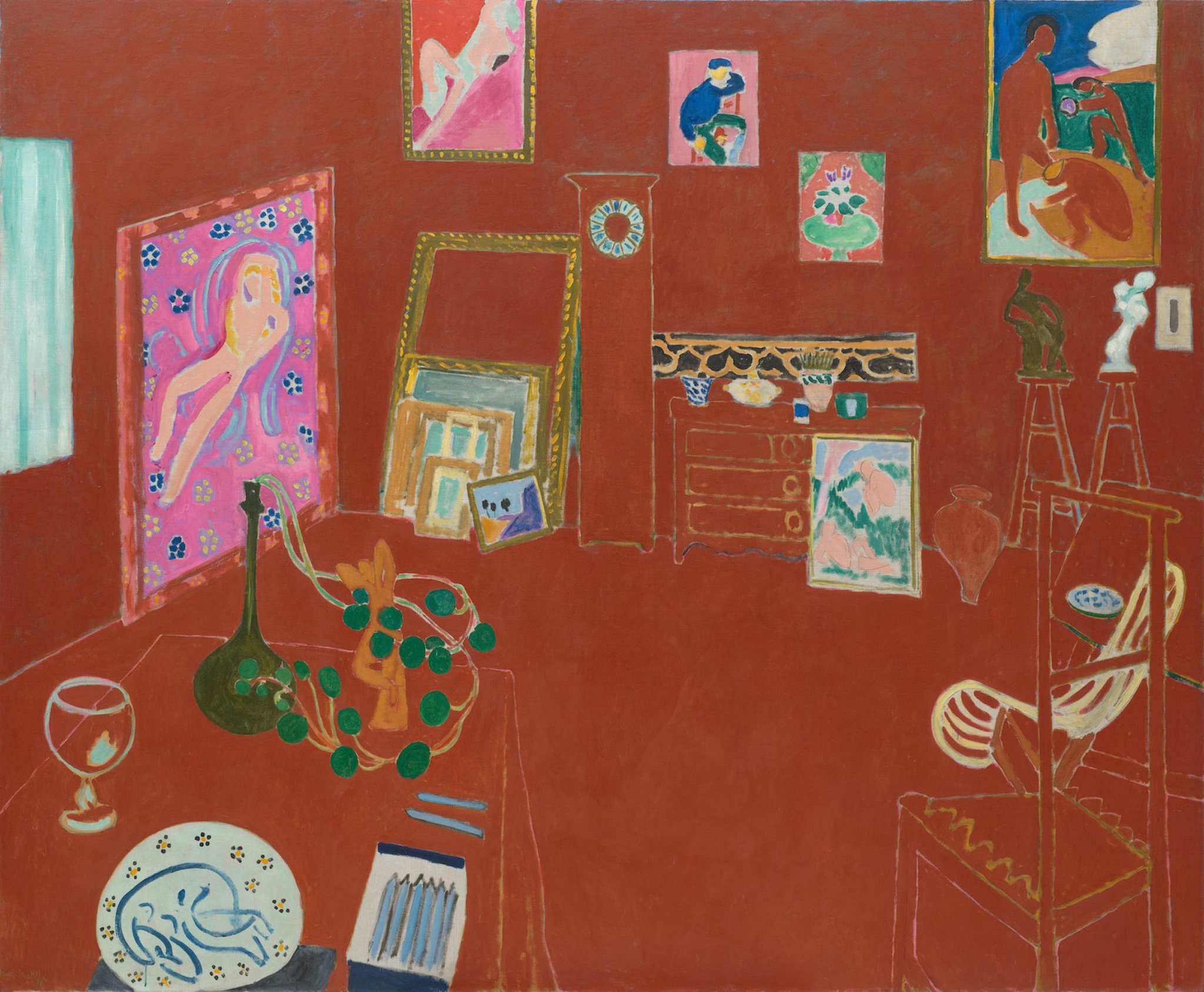 Matisse - Det røde atelier - Art Matter - Guide - Journal - Festival