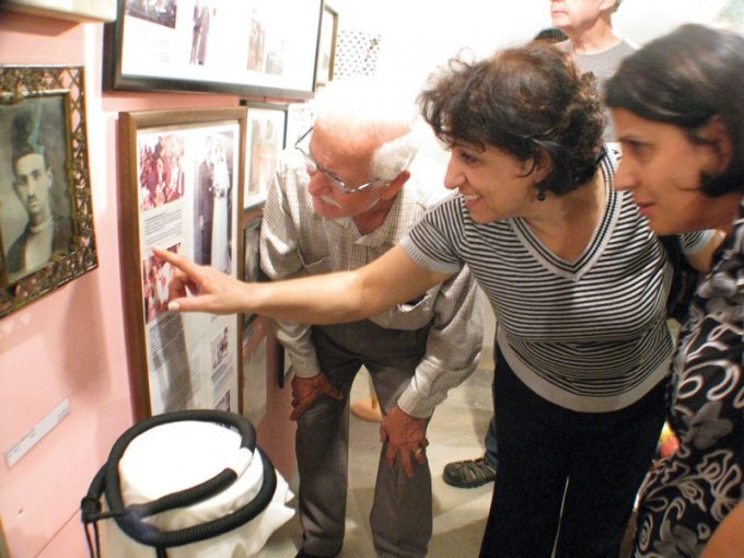 De lokale møder deres egen historie på museet. (Foto: YNKB)