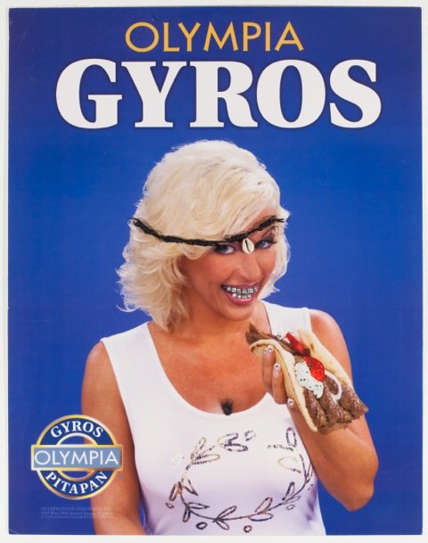 Lizzi Bougatsos. På <i>This is our Art This is our Music - An exhibition of Art by Musicians and Music by Artists</i>, David Risley Gallery 2014. Foto: David Risley Gallery