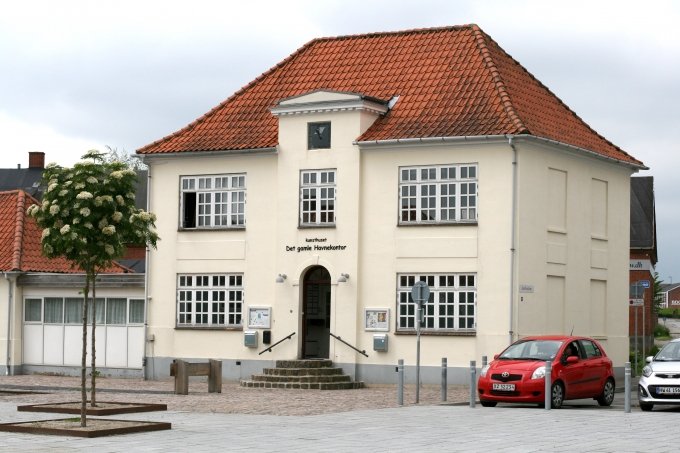 Det gamle havnekontor i Haderslev. Foto: Lasse Juhl Nielsen.