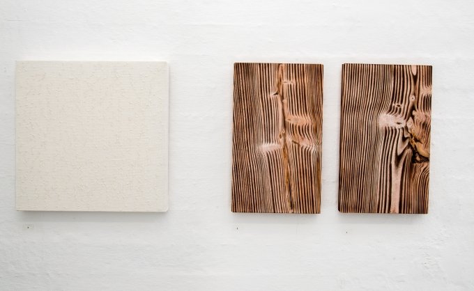 Bess Kristoffersen: <i>Skovalbum</i>. På <i>Makers of Today - Arts + Crafts II</i>, Kunsthal Nord. Foto: Niels Fabæk