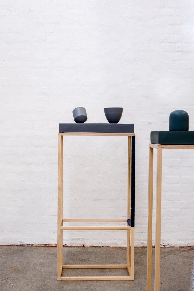 Marie Torbensdatter Hermann: <i>Tuesday og Saturday</i>. På <i>Makers of Today - Arts + Crafts II</i>, Kunsthal Nord. Foto: Niels Fabæk