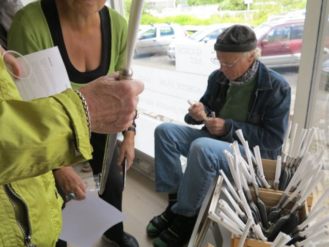 Mathias Dyhr: Gaven (2014). Lansespidser og tekst.