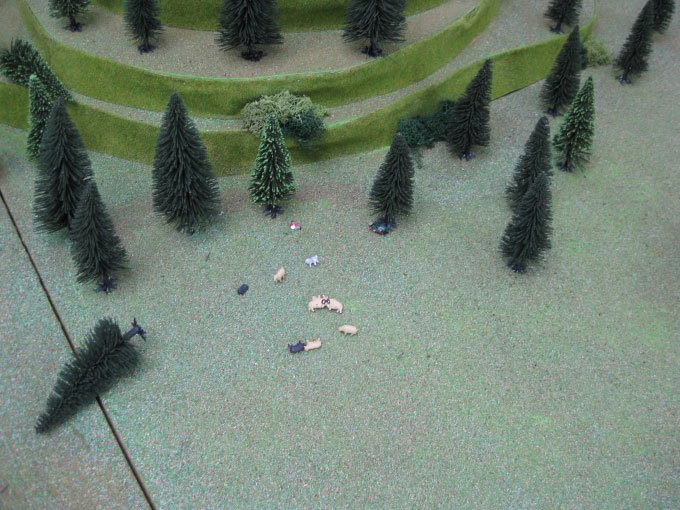 En kæmpe har trådt ved siden af dydens smalle sti (det var ikke mig). Kristian D. Mikkelsen, <i>In Some Ways We are Giants</i>, 2008. Foto: Kasper Lie.