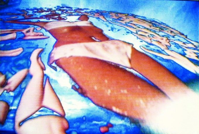 Pipilotti Rist: <i>Sip my Ocean</i>, 1996. Still fra værket