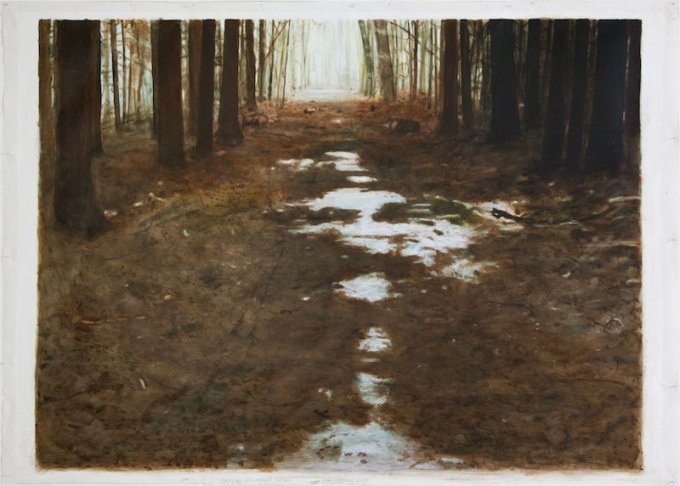 Nils Ryberg: <i>Vasketøj i haven</i>, 2013. Foto: Else Ploug Isaksen