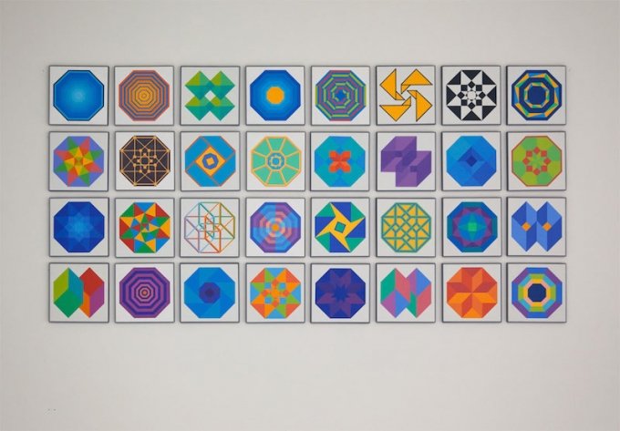 Ole Krog Møller: <i>Toogtredive variationer af en hyperterning</i>, 2015. Foto: Else Ploug Isaksen