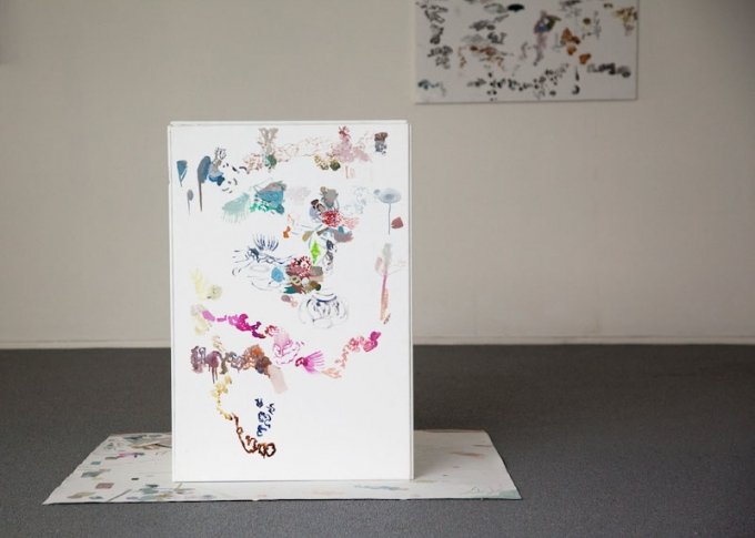 Jørgen Mikael-Andersen: <i>Syv billedflader/What's Cooking?</i>, 2015. Foto: Else Ploug Isaksen