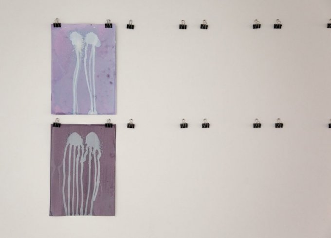 Kim T. Grønborg: <i>Vandet fortæller dagen</i>, 2015. Foto: Else Ploug Isaksen