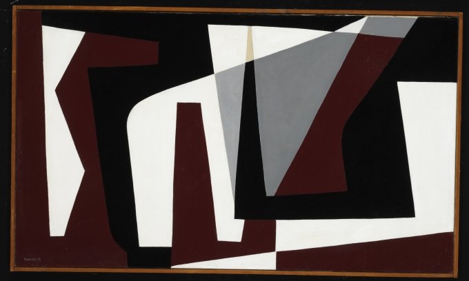 Preben Hornung: <i>Konkret Komposition</i>,1950. Foto: Bruun Rasmussen Kunstauktioner