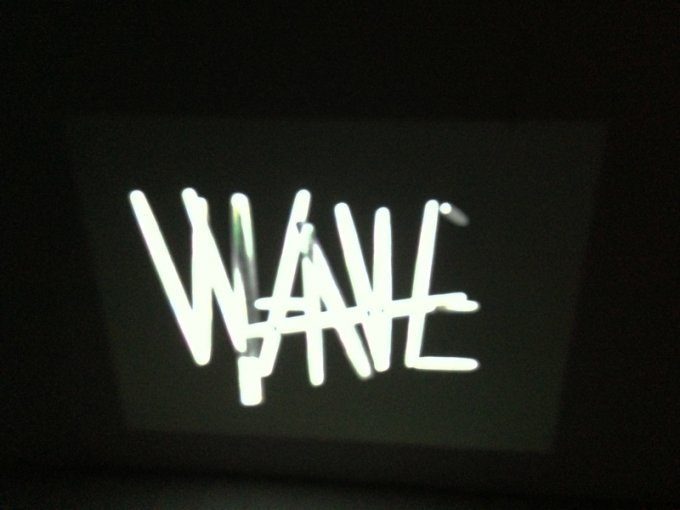 <i>Taxi Dancer 1</i>, 2013. 3:12 min. Still fra projektion på Arcadia Missa, London. Foto: Gro Sarauw