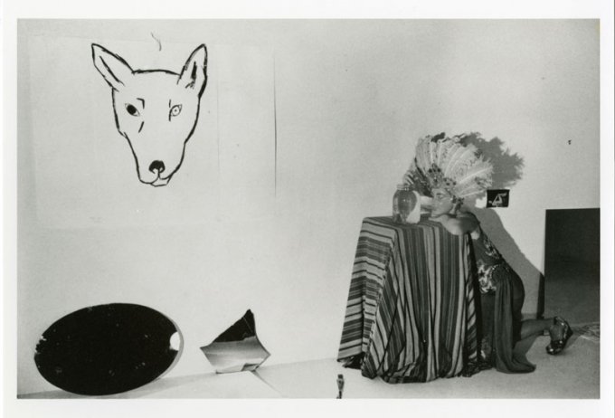 Joan Jonas: <i>Organic Honeys Vertical Roll</i>, 1972, Video still. (Foto: Roberta Neiman)