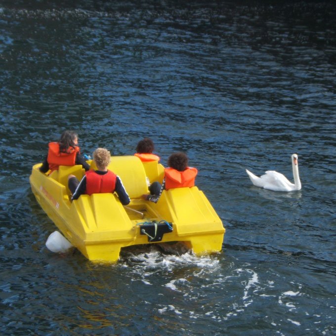 Som betaling for en tur i vandcyklerne, skulle man indlevere en vandcykelrapport fra sin tur. Foto: Parfyme