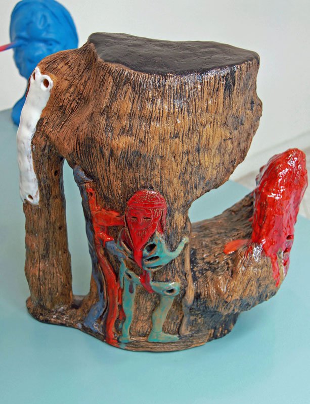 Christina Hamre, <i>Old Bones</i> 2010, detalje, (fotograf Aukje Lepoutre Ravn)