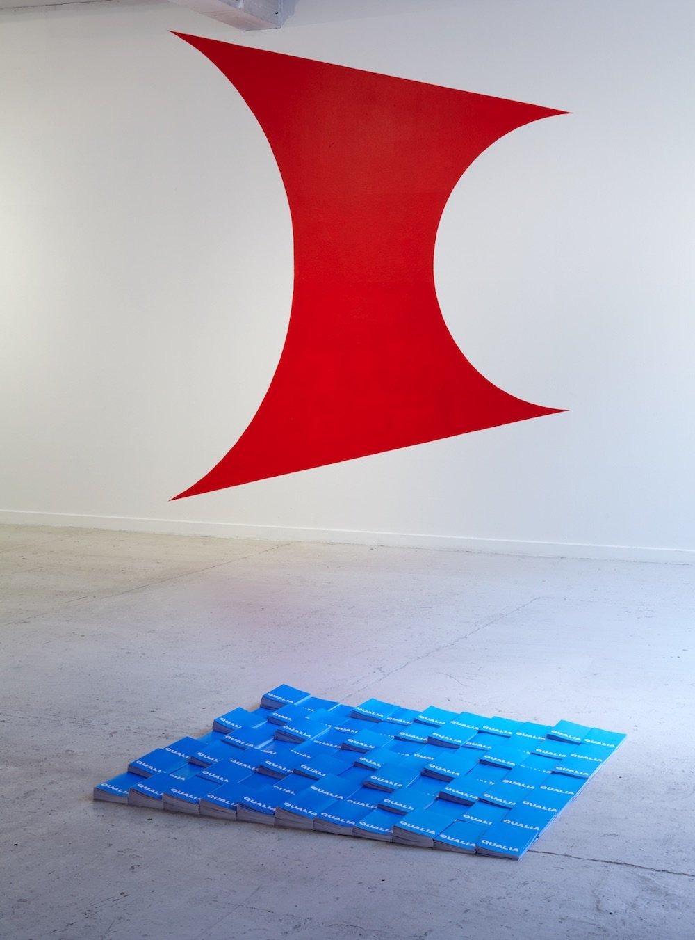 Søren Andreasen, <em>QUALIA/Kampen mellem det konkrete og det abstrakte (rød løsriver sig)</em>, 2011. Foto: Anders Sune Berg