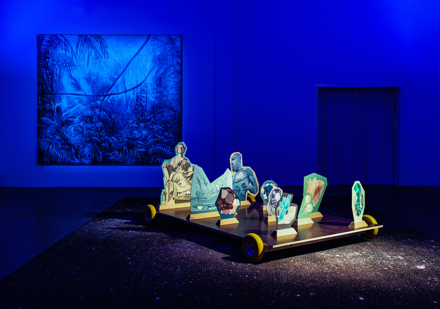 Ditte Ejlerskov & Johan Furåker – <i>Moon Room</i>, installationsview. Foto af Nicolai Bejder.