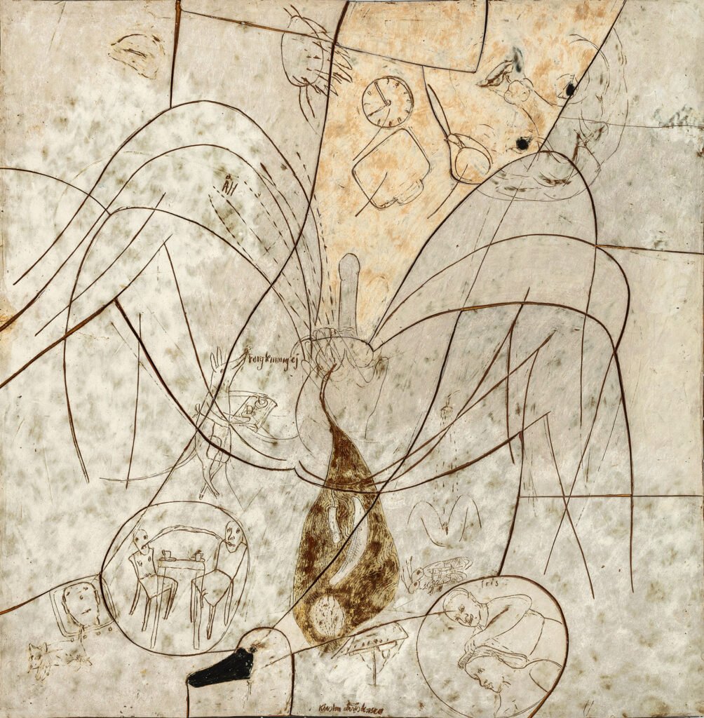 Kirsten Christensen: <i>Kønnet (eller Forglem mig ej)</i>, 1981. Foto: Kunsten Museum of Modern Art Aalborg