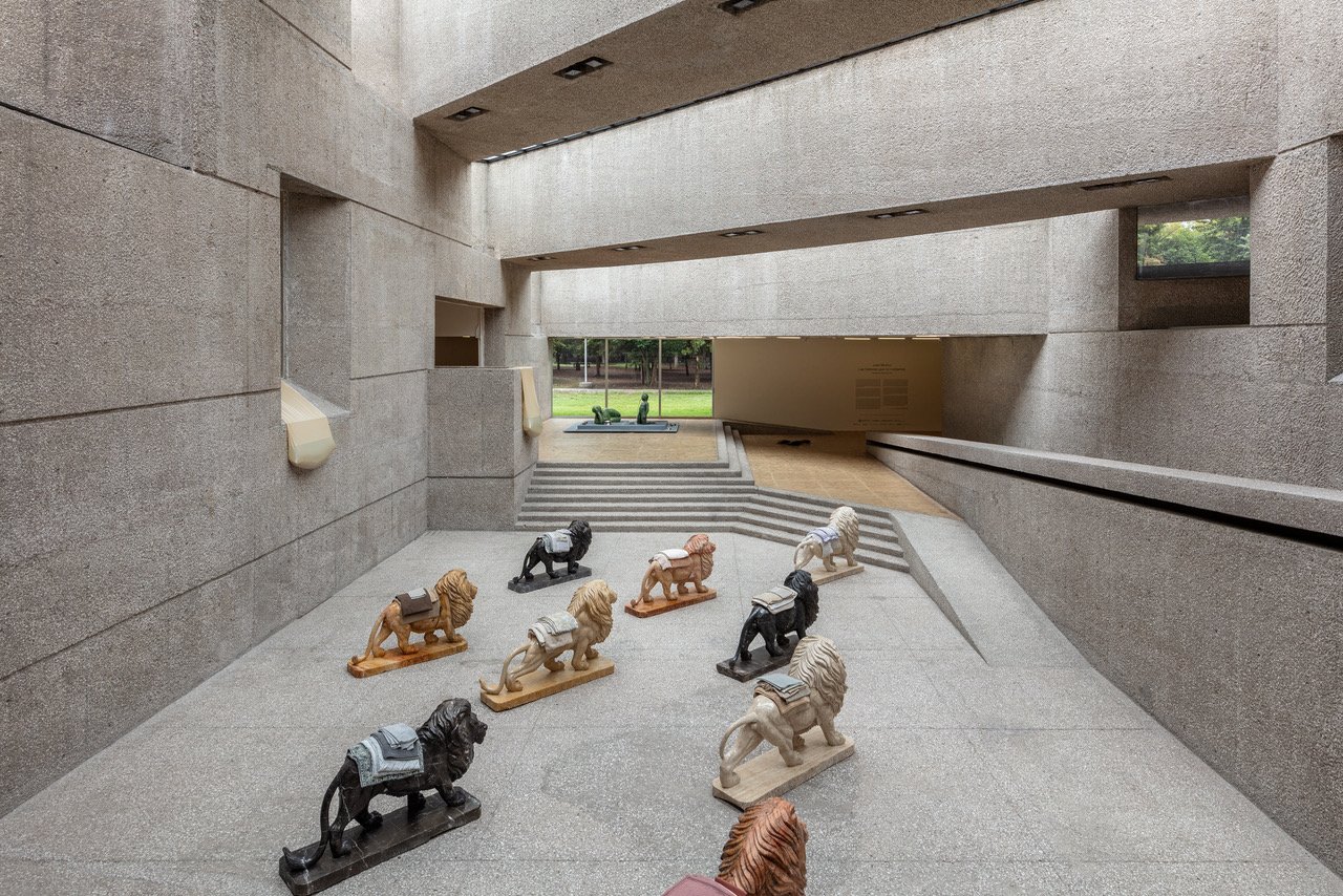 Nina Beier: <i>Casts</i> Museo Tamayo, 2024. Foto: Gerardo Landa og Eduardo López (GLR Estudio). Courtesy of Museo Tamayo