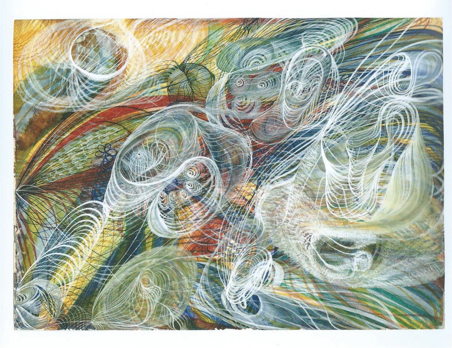 Georgiana Houghton:  <em>Glory to be God</em>, 1864. Courtesy of the Victorian Spiritualists´Union Inc, Melbourne, Australien