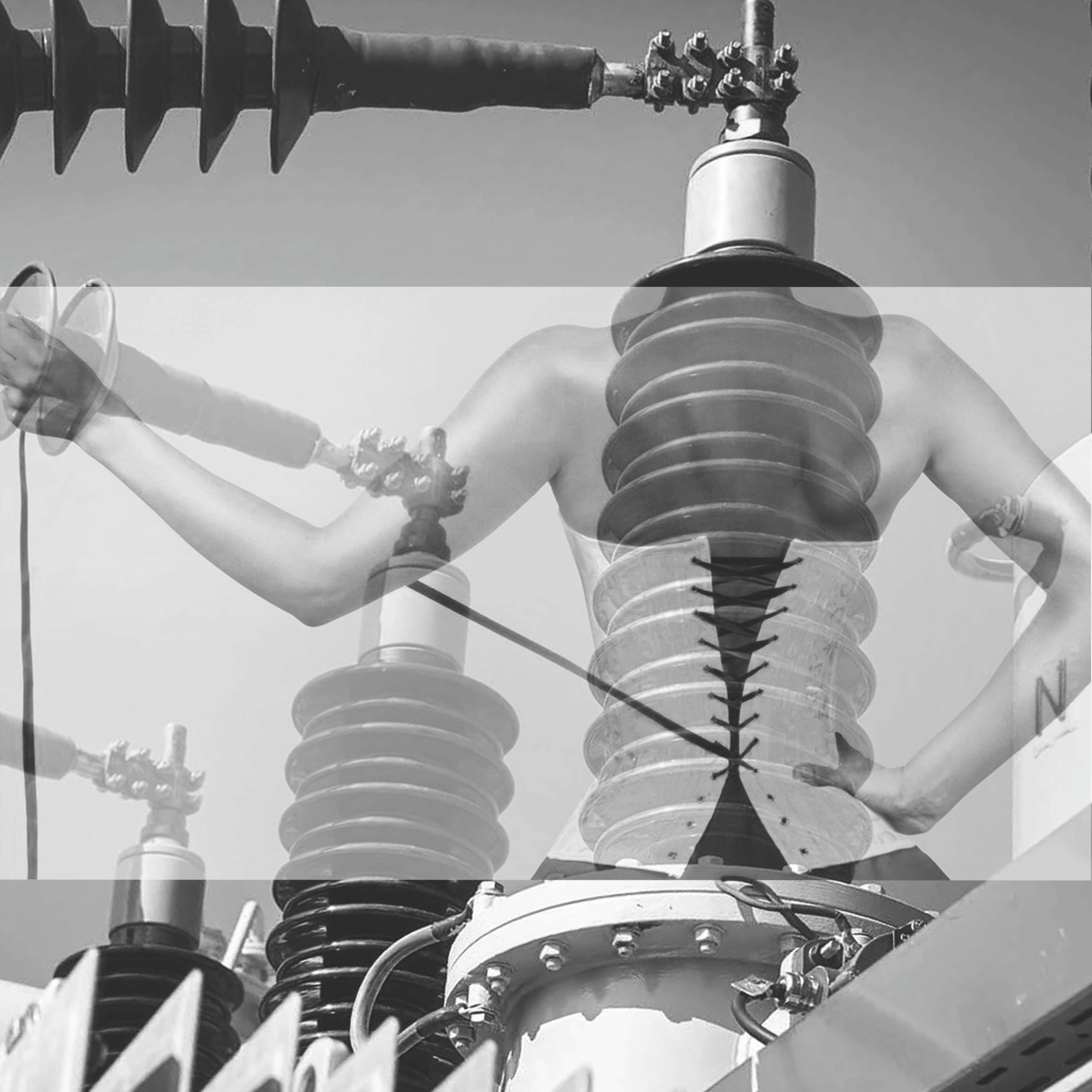 Miriam Kongstad: Detalje fra en af de kollager, der er del af udstillingen <em>Powerhouse</em> på Ringsted Galleriet.