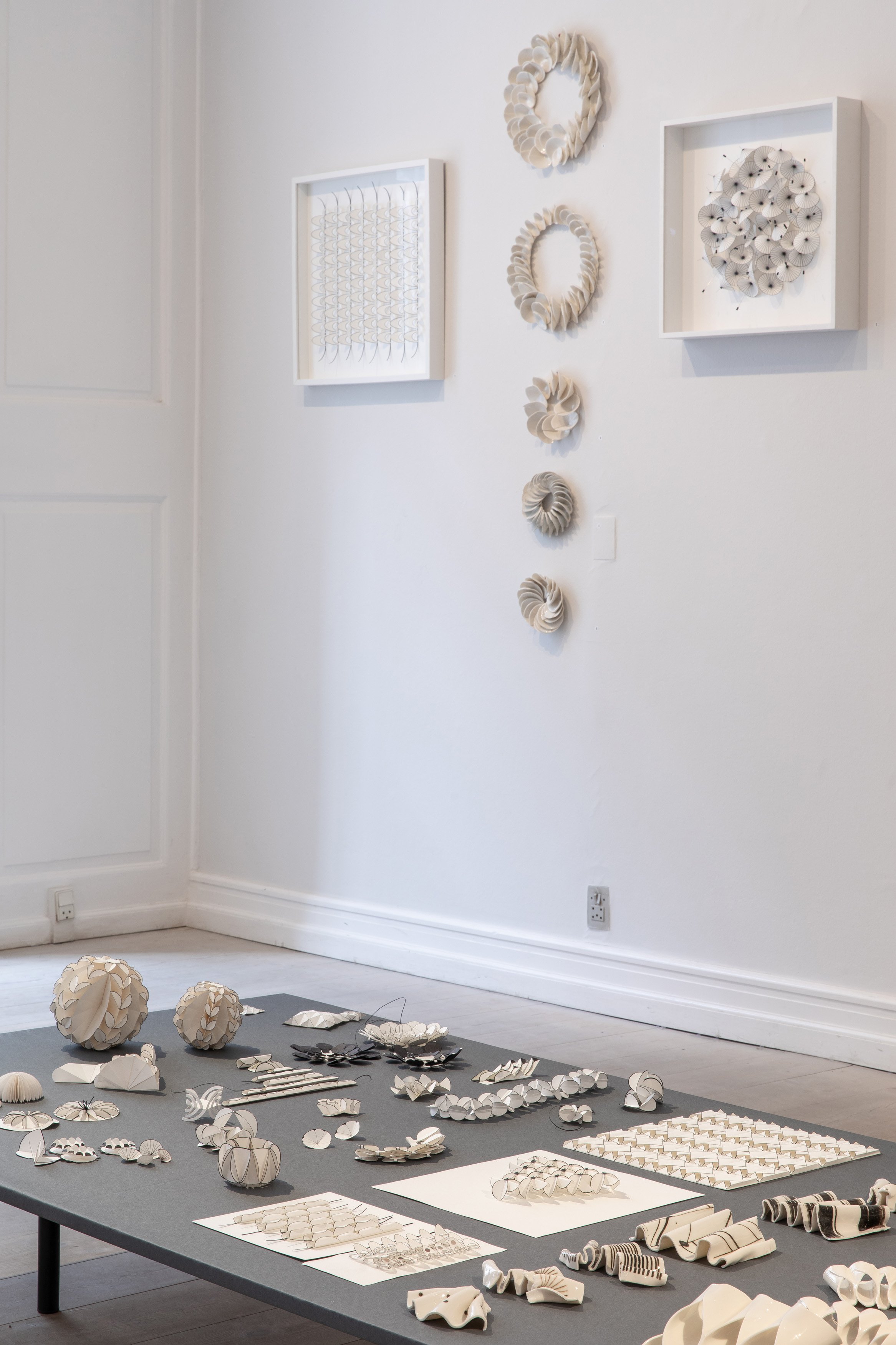 Værker af Maria Kerrn-Jespersen & Helene Shjødts. Foto: Kirstine Autzen