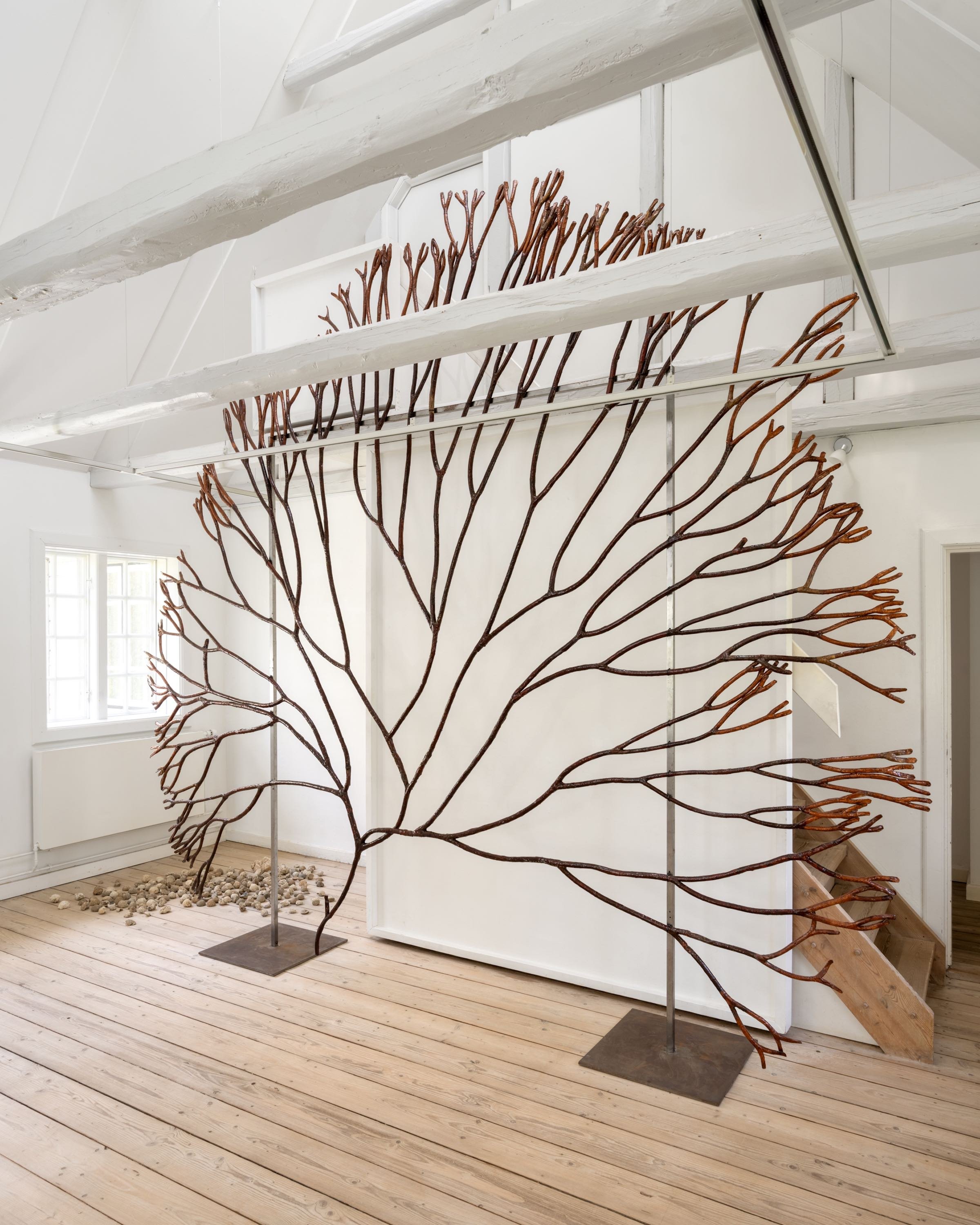 03: Ingela Ihrman, A Great Seaweed Day: Gaffeltang, 2019. Foto: David Stjernholm