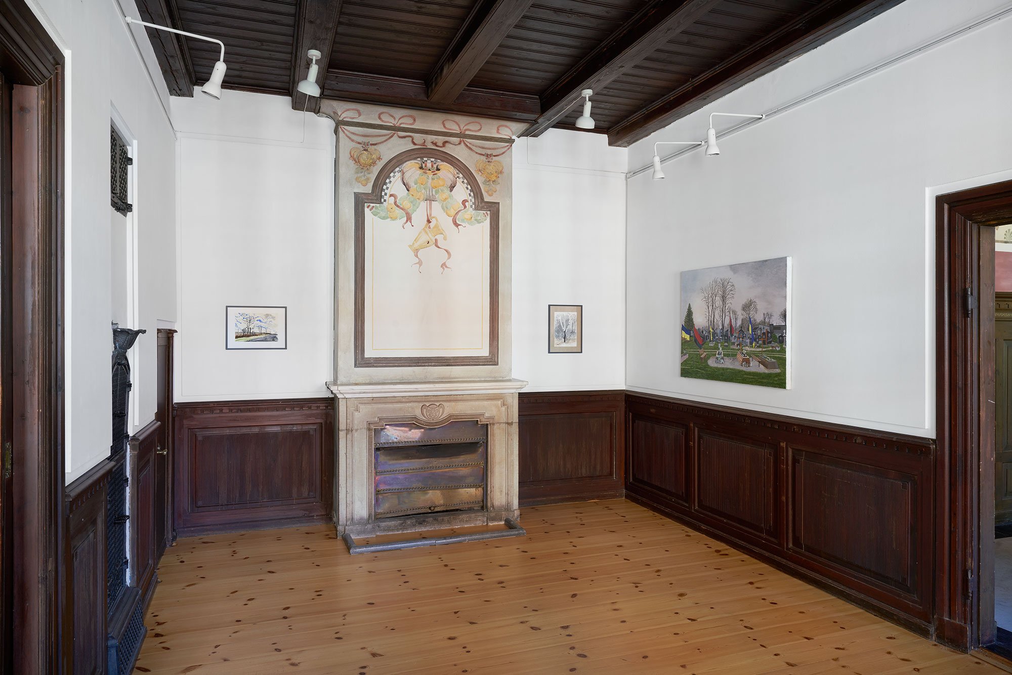 Installationsview af udstillingen <i>TIPPING POINT</i>. Foto: Brian Kure