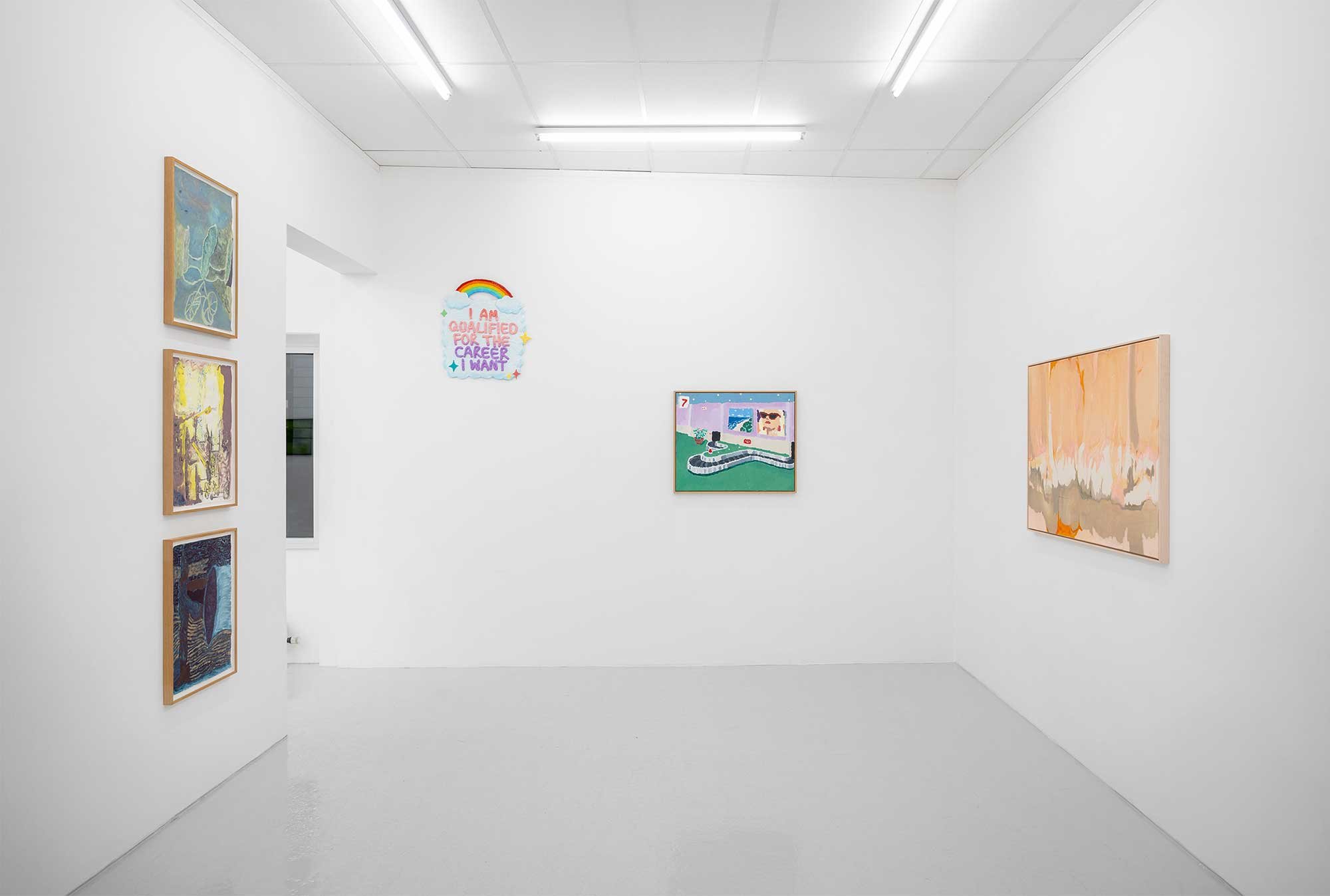 Installationsfoto fra <i>BUILDING BRICKS - Celebrating 5 years</i>. Foto: Bricks Gallery / Malle Madsen   